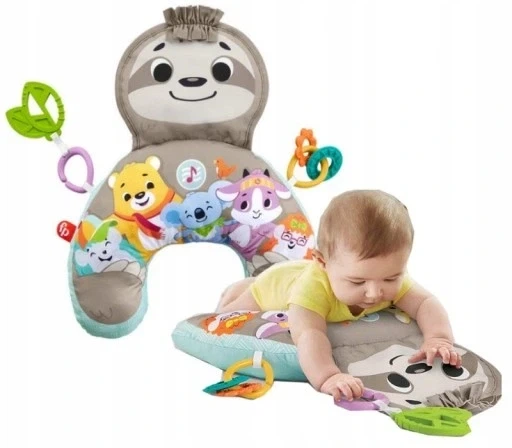 Музична подушка Лінивець Fisher-Price - Фото 1 Музична подушка Лінивець Fisher-Price - зображення 1