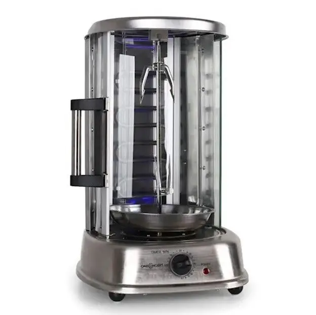 Вертикальний гриль Klarstein Kebap Master Pro 1500 Вт 5 кг, 21 литр Б/У - изображение 4