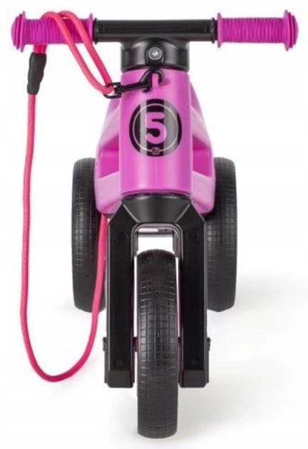 Rowerek biegowy Funny Wheels Rider Violet (8595557516538) - obraz 3
