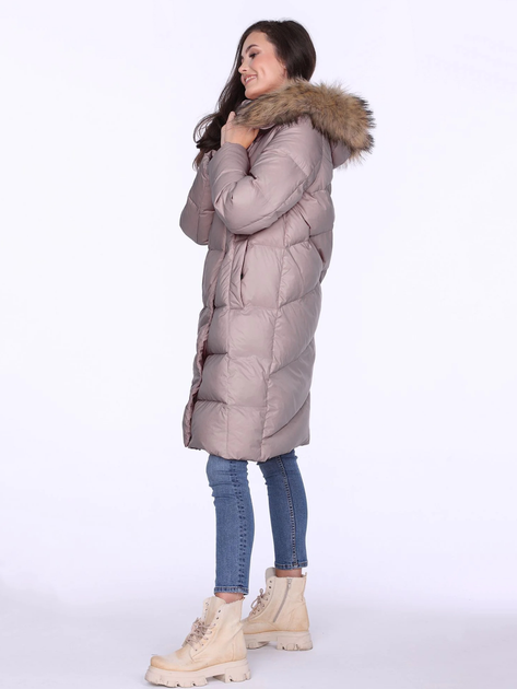 Куртка зимова жіноча PERSO BLH220011FF XL Рожева (5905080201239) - зображення 3
