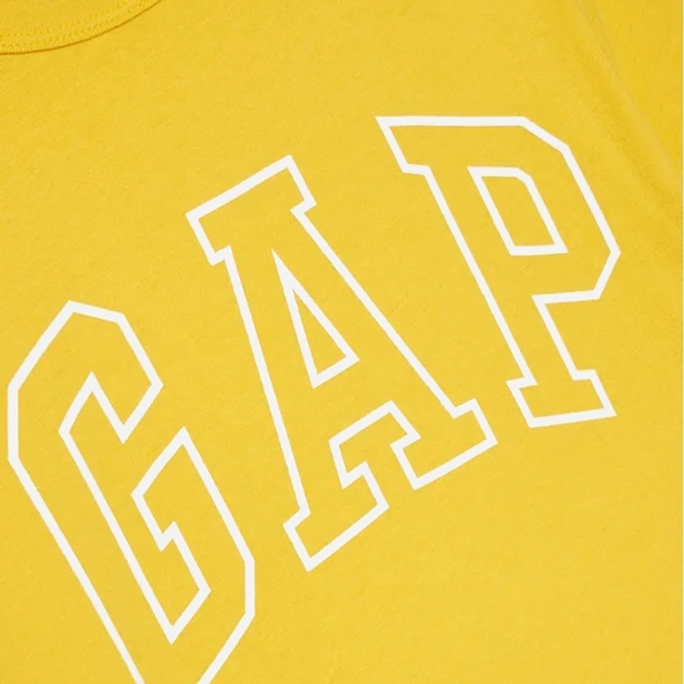 Дитяча футболка для хлопчика GAP 885753-01 129-137 см Жовта (1200132504363) - зображення 3