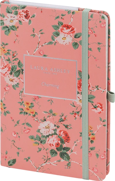 Нотатник Axent Partner Laura Ashley Charming 125x195 мм 96 аркушів клітинка (8621-64-A-LA) - Фото 2 Нотатник Axent Partner Laura Ashley Charming 125x195 мм 96 аркушів клітинка (8621-64-A-LA) - зображення 2