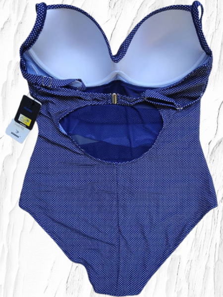 Купальник злитий Sisianna 390412 синій; білий 54 (4XL) повнота грудей 4D-5E; стегна 116-120 см - Фото 5 Купальник злитий Sisianna 390412 синій; білий 54 (4XL) повнота грудей 4D-5E; стегна 116-120 см - зображення 5