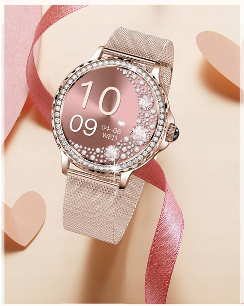 Женские смарт-часы NiKa Rosegold с GPS, SOS и украинским языком - изображение 2