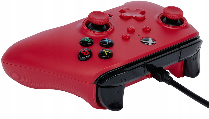 Kontroler PowerA Enhanced Wired Controller Artisan Red (0617885045172) - obraz 6