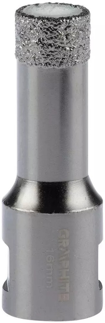 Коронка алмазна Graphite 16 мм M14 55H304 (5902062509260) - зображення 1