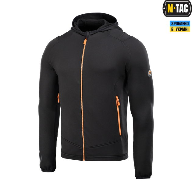 Кофта M-Tac Spider Microfleece Hoodie Black M 20445002-M - зображення 1