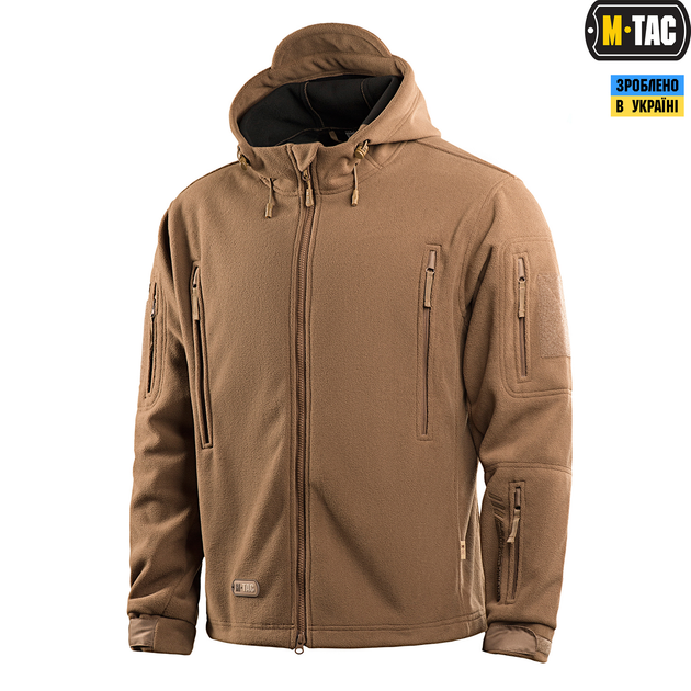 Куртка флісова M-Tac Windblock Division Gen.II Coyote Brown L 20413017-L - зображення 1