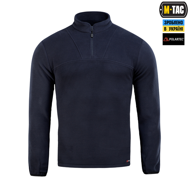 Кофта M-Tac Delta Polar Pro Dark Navy Blue 2XL 70016015-2XL - изображение 2