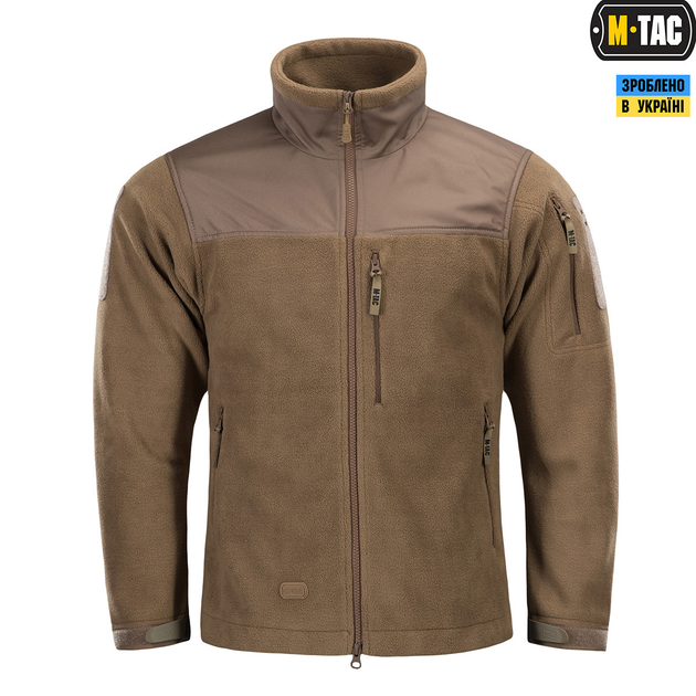 Куртка M-Tac Alpha Microfleece Gen.II Dark Coyote XS 20411050-XS - зображення 2