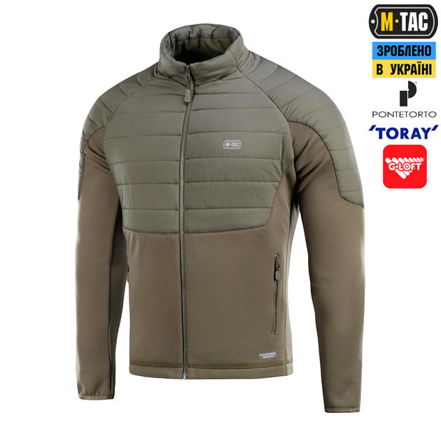 Кофта M-Tac Berserk Fleece Olive S 20469001-S - зображення 1