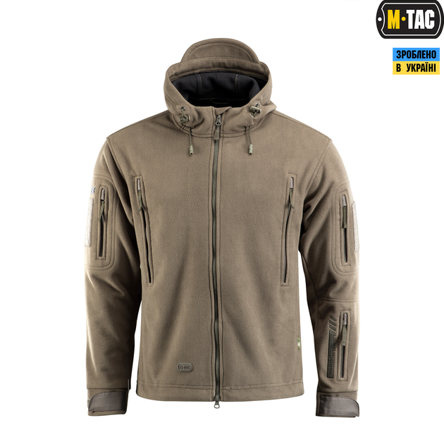 Куртка флісова M-Tac Windblock Division Gen.II Dark Olive 2XL 20413048-2XL - изображение 2