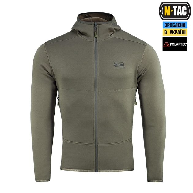 Кофта M-Tac Shadow Fleece Polartec Olive L 21433001-L - зображення 2