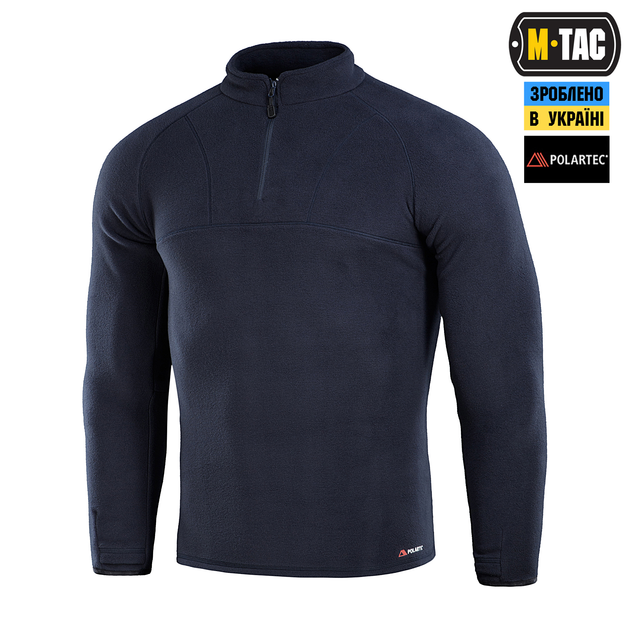 Кофта реглан M-Tac Delta Polartec Dark Navy Blue XL 70022015-XL - зображення 1