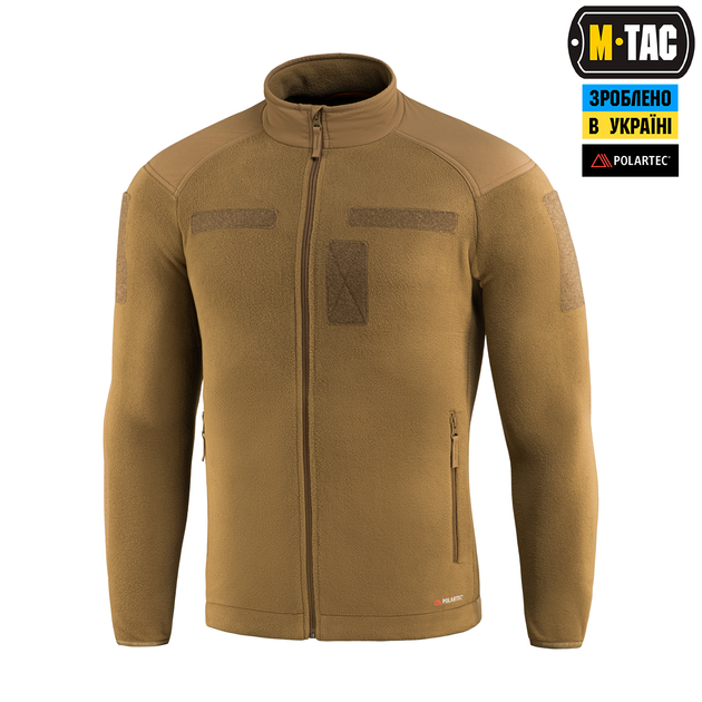 Куртка M-Tac Combat Fleece Polartec Jacket Coyote Brown 2XL/L 20491017-2XL/L - зображення 1