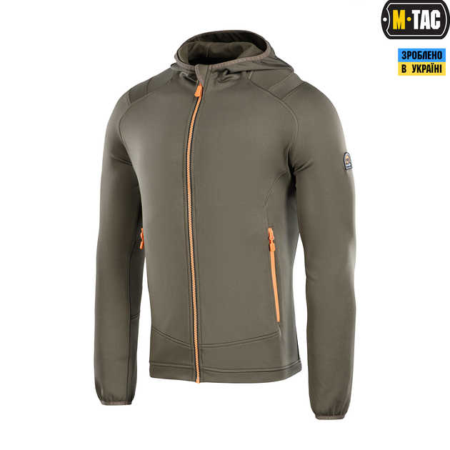 Кофта M-Tac Spider Microfleece Hoodie Dark Olive 2XL 20445048-2XL - зображення 1