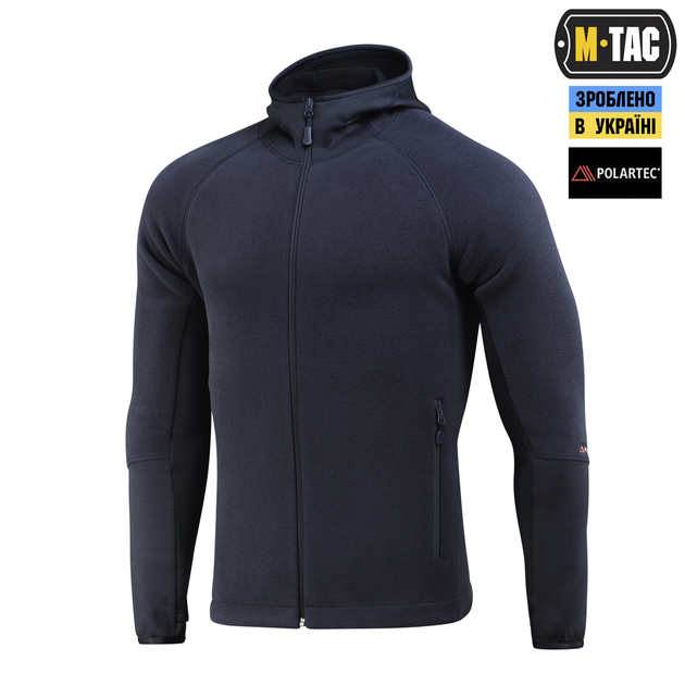 Кофта M-Tac Hoodie Polartec Sport Dark Navy Blue M 70067015-M - зображення 1