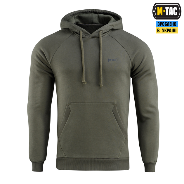 Кофта M-Tac Hoodie Cotton Raglan Hard Army Olive 2XL 51388062-2XL - изображение 2