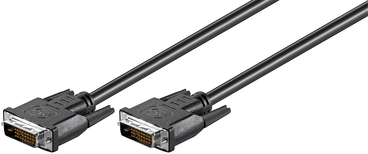 Кабель MicroConnect DVI-D Full HD Dual-Link 2 м Black (MONCC2) - зображення 1