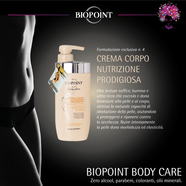 Крем для тіла Biopoint Personal Body Kea живильний 48-годинної дії 500 мл (8051772485016) - зображення 2