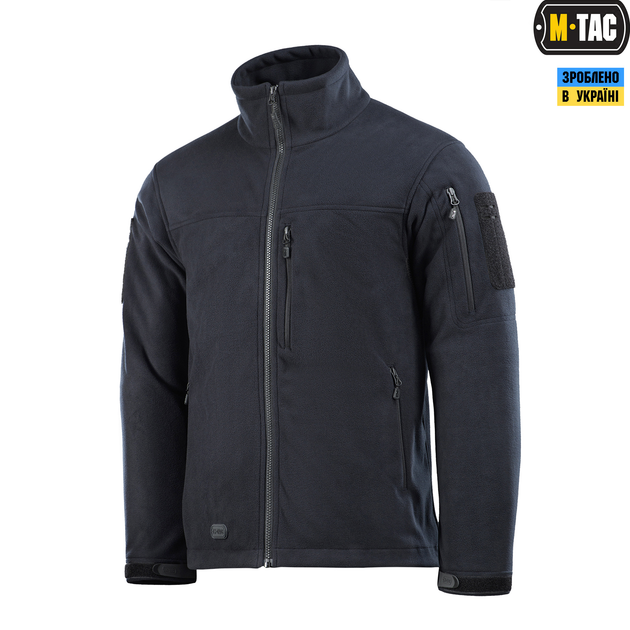 Куртка M-Tac Alpha Windblock Light Fleece Dark Navy Blue L 20465015-L - зображення 1