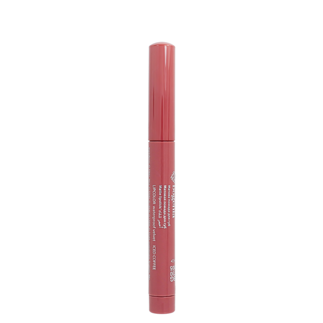 Помада-карандаш для губ водостойкая Bogenia Velvet Waterproof Matte, 005 Iced Coffee - изображение 6