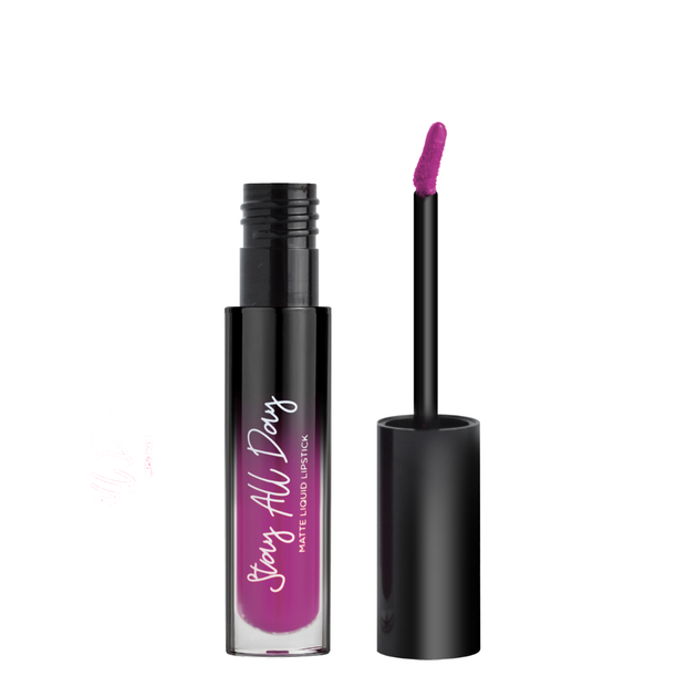 Помада для губ стійка Parisa Cosmetics Stay Matte Stay All Day, 06 Royal Purple ML-113 - Фото 2 Помада для губ стійка Parisa Cosmetics Stay Matte Stay All Day, 06 Royal Purple ML-113 - зображення 2