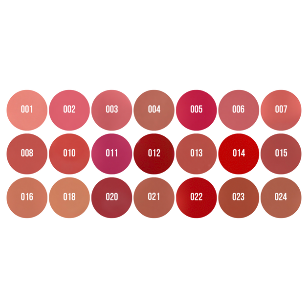 Помада для губ жидкая Bogenia Liquid Matte Lipstick Spice Travel BG720, № 001 Hawaiian Cherimoya - Фото 9 Помада для губ жидкая Bogenia Liquid Matte Lipstick Spice Travel BG720, № 001 Hawaiian Cherimoya - изображение 9