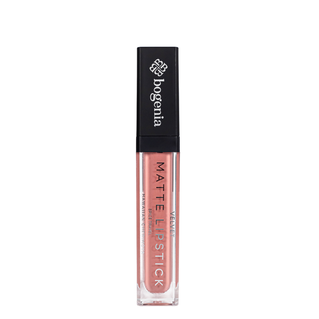 Помада для губ жидкая Bogenia Liquid Matte Lipstick Spice Travel BG720, № 001 Hawaiian Cherimoya - Фото 1 Помада для губ жидкая Bogenia Liquid Matte Lipstick Spice Travel BG720, № 001 Hawaiian Cherimoya - изображение 1