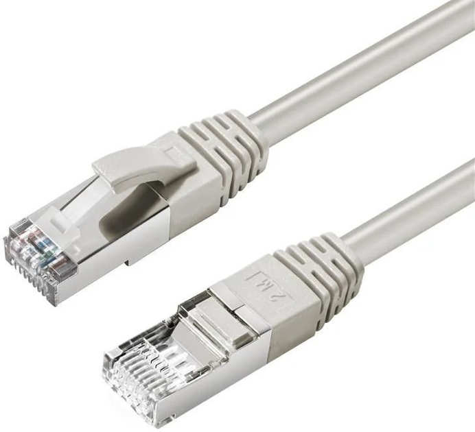 Кабель MicroConnect RJ-45 CAT 6 F/UTP 20 м Grey (STP620W) - зображення 1