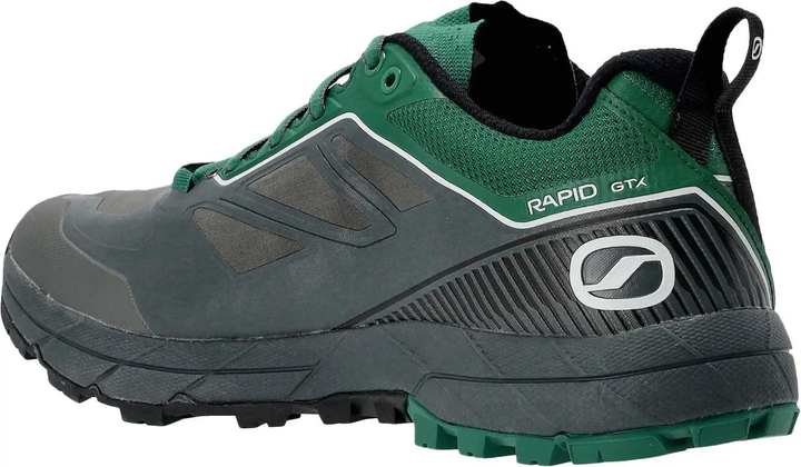 Кросівки з Gore-Tex Scarpa Rapid GTX 44 Anthracite/Alpine Green - зображення 2