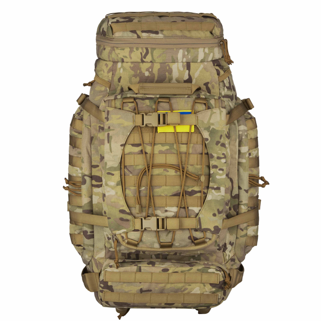 Рюкзак тактичний 2Е, 90L, LargeCap, Molle, камуфляж (2E-TACTLARGBKP-90L-CP) - зображення 2