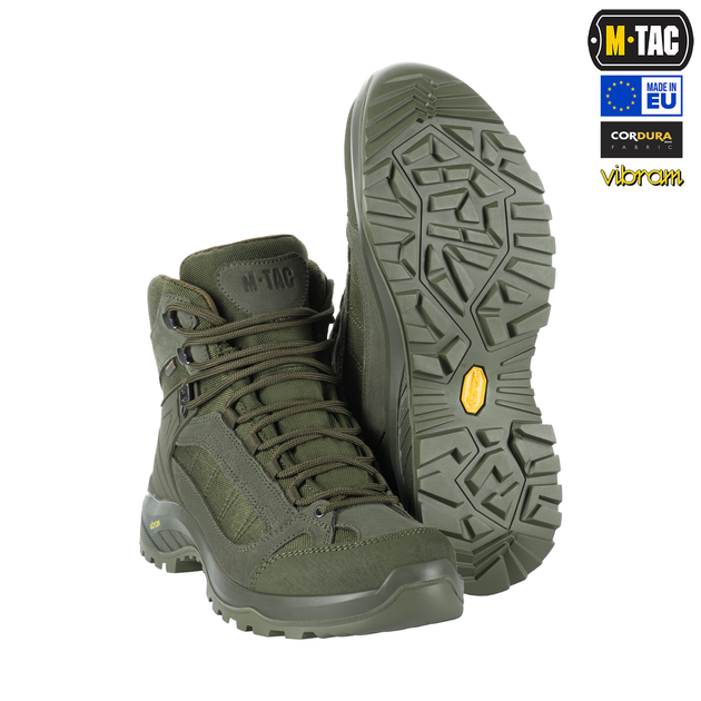 Черевики тактичні демісезонні M-Tac Pro Line Ranger Green 36 2J0158MTPLV-009-36 - изображение 1