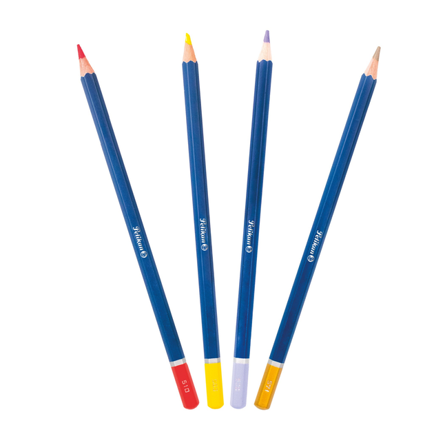 Набір кольорових олівців Pelikan Premium у металевому футлярі 24 шт (4012700701404) - зображення 2