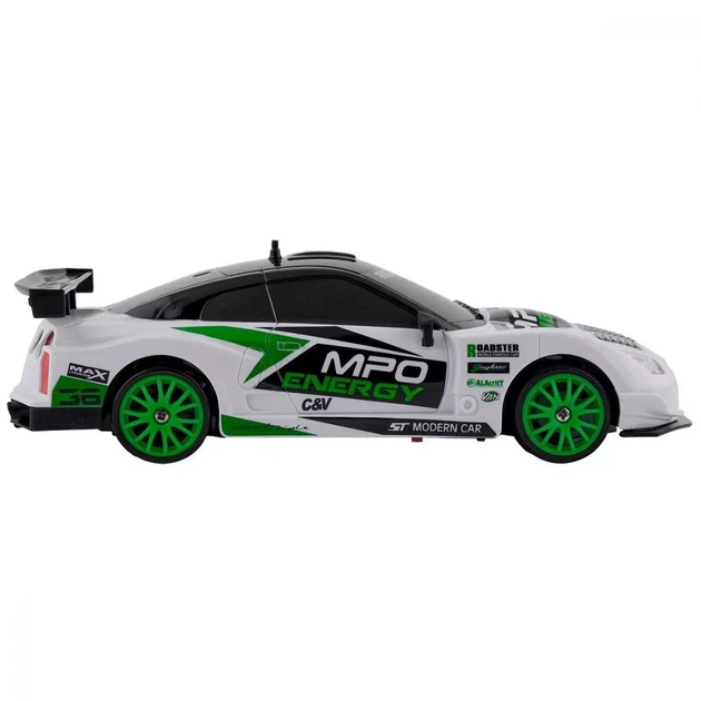 Машинка для дрифта на радиоуправлении Rally Series Nissan GT-R GT3 4WD - Белая - Фото 3 Машинка для дрифта на радиоуправлении Rally Series Nissan GT-R GT3 4WD - Белая - изображение 3