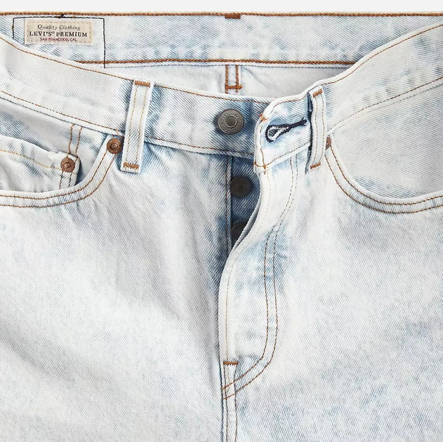 Джинси жіночі Levi`s 651623814 W32L29 Молочні (1159818972) - зображення 11