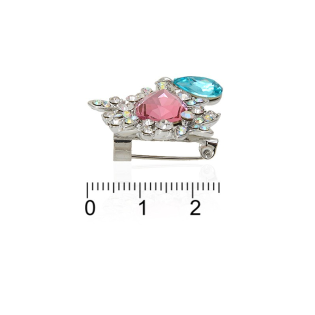 Брошка золотистого кольору з кристалами Swarovski Аrkos 39 мм - Фото 2 Брошка золотистого кольору з кристалами Swarovski Аrkos 39 мм - изображение 2
