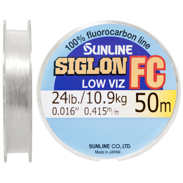 Флюорокарбон Sunline Siglon FC 50m 0.415mm 10.9kg - Фото 1 Флюорокарбон Sunline Siglon FC 50m 0.415mm 10.9kg - изображение 1