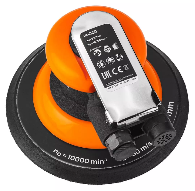 Ексцентрикова пневматична шліфмашина NEO Tools 150 мм 14-020 (5907558442625) - зображення 3