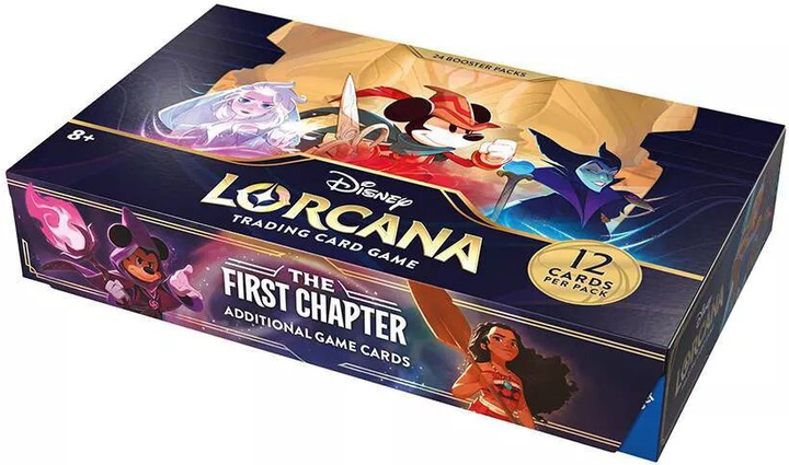 Zestaw kart Ravensburger Disney Lorcana The First Chapter Kit 1 24 szt (4050368981905) - obraz 1