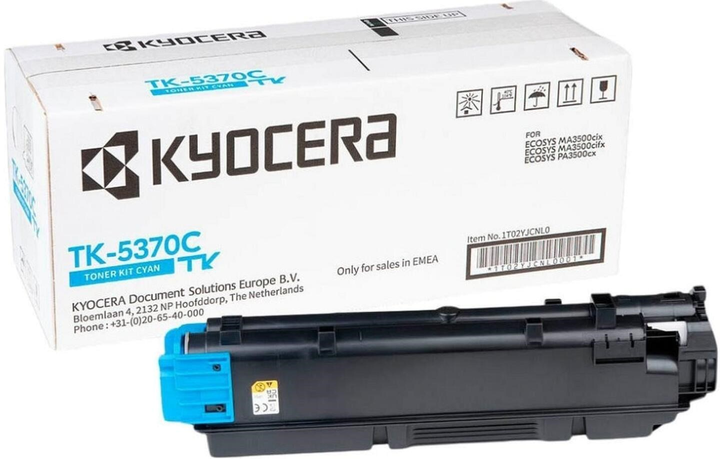 Тонер-картридж Kyocera TK-5370 Cyan (1T02YJCNL0) - зображення 1