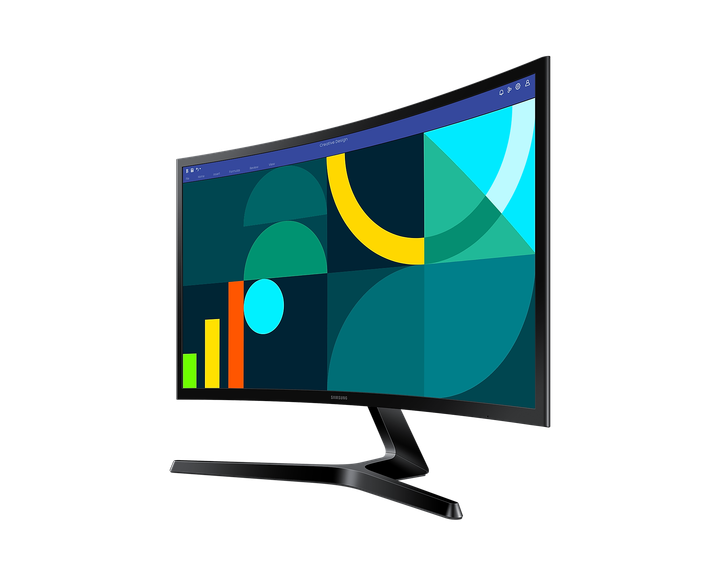 Монитор Samsung 24" Essential S3 (LS24D366GAIXCI) -- VA 1800R FullHD / 100Hz / 4 мс (GTG) / sRGB 95 % / Eye Saver Mode - изображение 3