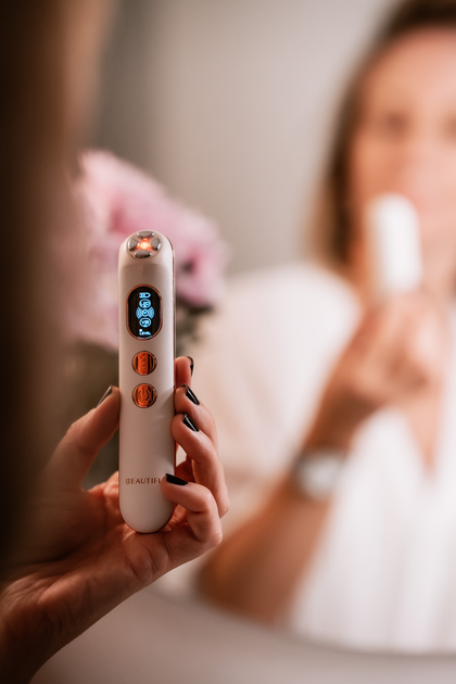 Ультразвуковий масажер для зони навколо очей Beautifly B-Looky PRO (5903003700302) - зображення 5
