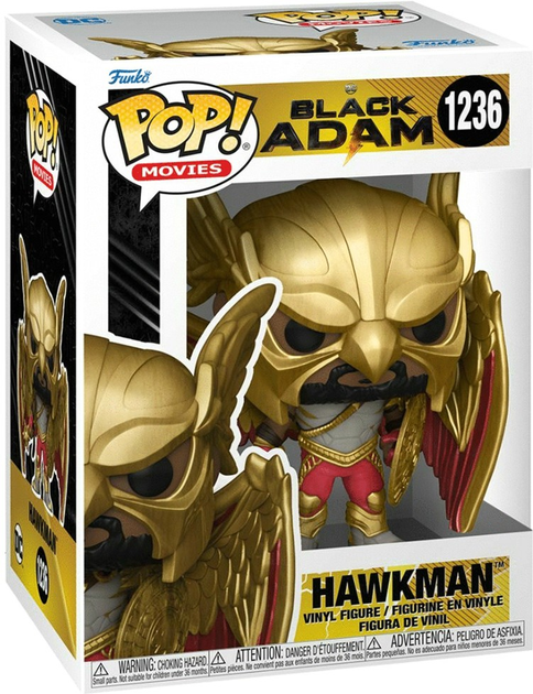 Figurka kolekcjonerska POP Movies: Black Adam - Hawkman (5908305240952) - obraz 1