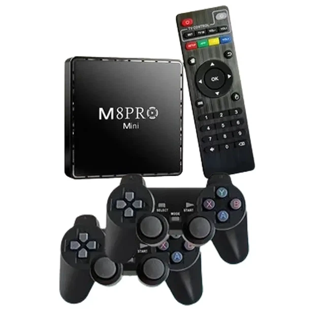 Игровая консоль M8 Рro Android Wireless Ретро приставка на 10000 игр - изображение 7