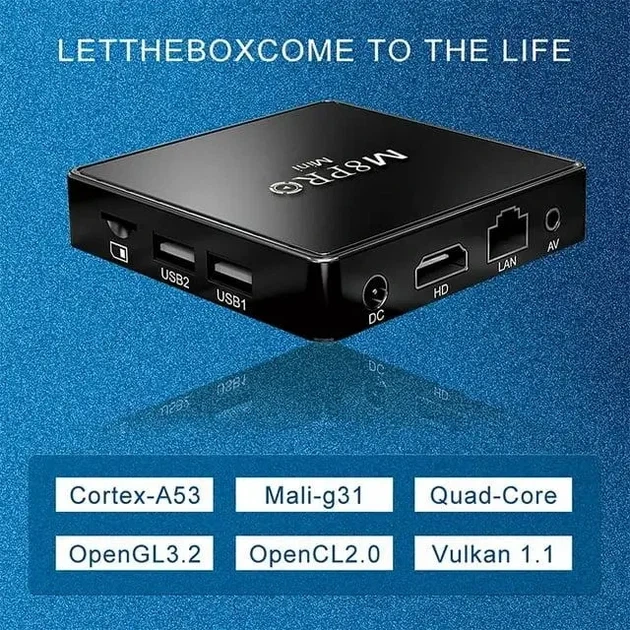 Игровая консоль M8 Рro Android Wireless Ретро приставка на 10000 игр - изображение 8
