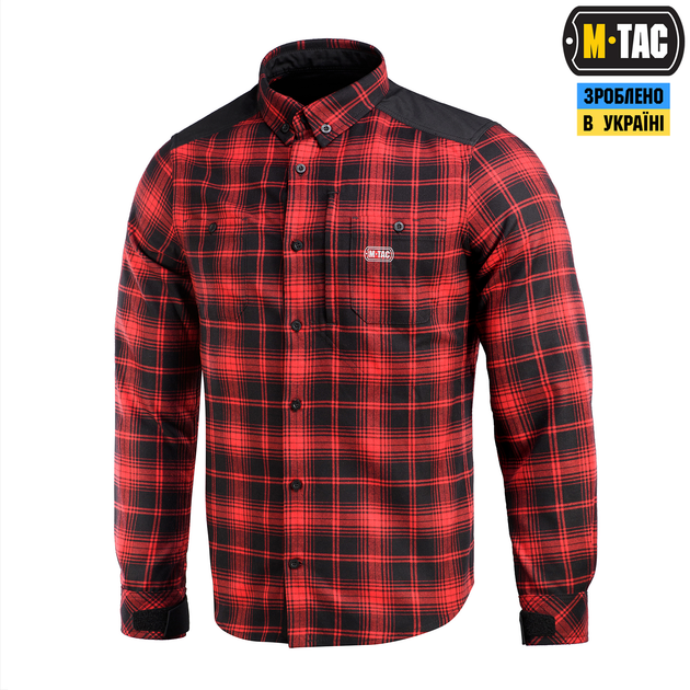 Сорочка M-Tac Redneck Shirt Red/Black S/R 20072033-S/R - изображение 1