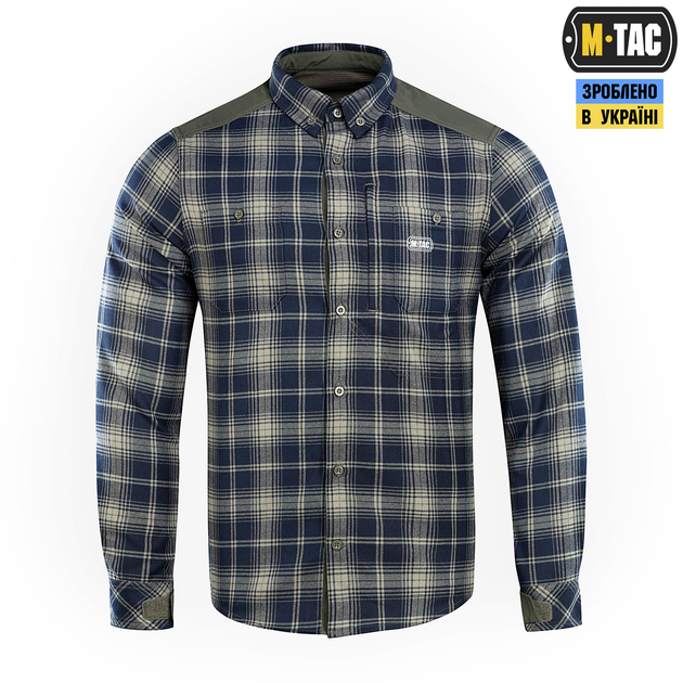 Сорочка M-Tac Redneck Shirt Olive/Navy Blue 2XL/L 20072001-2XL/L - изображение 2