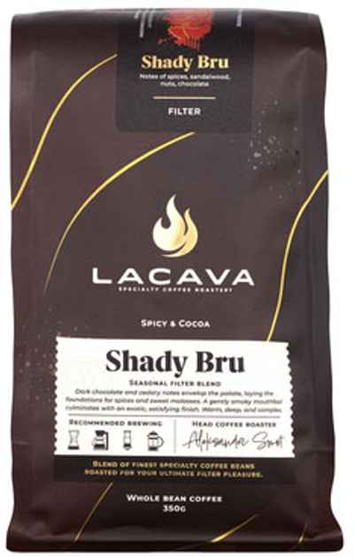 Kawa ziarnista LaCava Shady Bru 350 g (5905215161292) - obraz 1