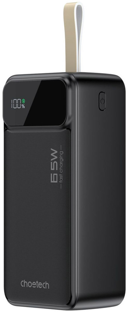 УМБ Choetech 50000mAh 65W PD QC3.0 Black (B733) - зображення 1